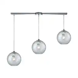 Walmart Elk Home 36-Inch Wide Watersphere Pendant, Modern, Polished Chrome offer