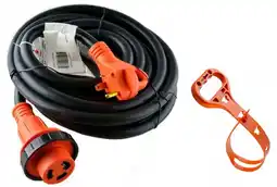 Walmart GoWISE Power 50-Feet 30 Amp RV Extension Cord with Molded Connector and Handle RVC3002 offer