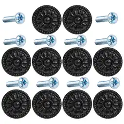 Walmart black cabinet knobs 10 Sets Modern Style Cupboard Wardrobe Door Knobs Alloy Drawer Pull Handles offer