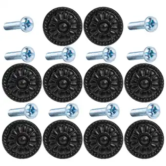 Walmart black cabinet knobs 10 Sets Modern Style Cupboard Wardrobe Door Knobs Alloy Drawer Pull Handles offer