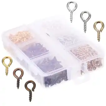 Walmart Jewelry Screw in Eye Hooks Small Pin Horn Nails Heavy Alloy offer