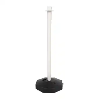 Walmart APLVFFZH 33 inch Traffic Post Cone Parking Post Street Stanchion Stable Construction Cone White offer