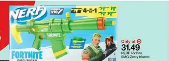 Target Nerf Fortnite Smg-zesty Blaster offer
