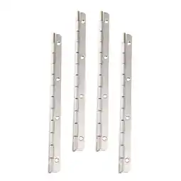 Walmart 4 Pcs Hinge Piano Metal Hinges for Crafts Boxes Long Stainless Steel offer