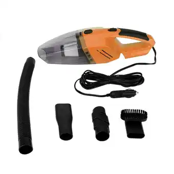 Walmart 3500PA Suction for Wet/Dry Cleaning, Handy & Orange Powerful 12V 120W Car Vacuum Cleaner offer