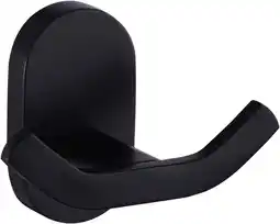 Walmart Matte Black Bathroom Towel Hooks - Wall Mounted Heavy Duty Robe or Door Hook offer