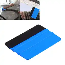 Walmart KUMHONW Blue Plastic Felt Edge Squeegee Car Vinyl Wrap Application Tool Scraper Decal Cleaning Brush offer