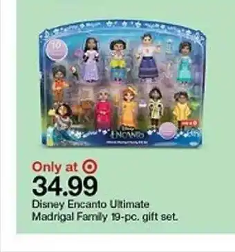 Target Disney Encanto Ultimate Madrigal Family 19-pc. Gift Set offer