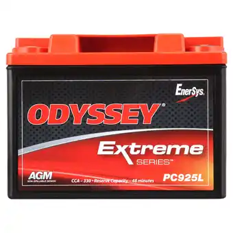 Walmart Odyssey Extreme PC925L Powersports Battery (Left Hand Positive) offer