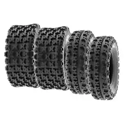 Walmart SunF All Terrain ATV UTV Quad Sport Tires 22x7-11 & 22x11-9 6 PR A027 (Complete Full Set of 4) offer