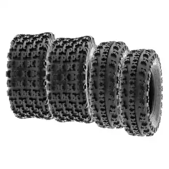 Walmart SunF All Terrain ATV UTV Quad Sport Tires 22x7-11 & 22x11-9 6 PR A027 (Complete Full Set of 4) offer