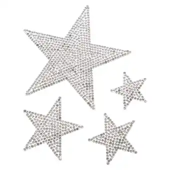 Walmart 1 Set Car Decoration Stickers Rhinestone Star Decals Self-Adhesive Car Stickers offer