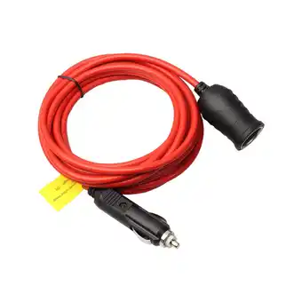 Walmart 12V-24V Extension Cord Car Male Cigarette Lighter Socket Duty Plug A Heavy R8X5 offer