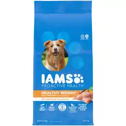 Walmart Iams Adult Healthy Weight Control Dry Dog Food With Real Chicken, 7 Lb Bag offer