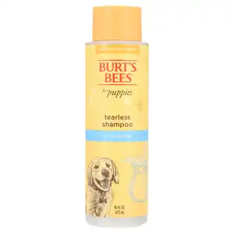 Walmart Burt's Bees Natural Tearless Puppy Shampoo with Buttermilk Original Scent 16oz offer