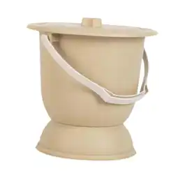 Walmart APLVFFZH Chamber Pot Portable Toilet Night Commode Bucket Household Spittoon with Lid and Yellow offer