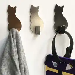 Walmart Deals Cute Pet Shaped Hooks, No Perforated Hooks With Adhesive Hooks For Home Decoration offer