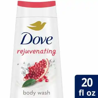 Walmart Dove Rejuvenating Pomegranate & Hibiscus Body Wash - 20 oz offer