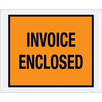 Walmart Box Partners Invoice Enclosed Envelopes 4 1/2 x 5 1/2 Orange 1000/Case PL17 offer