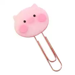 Walmart Cartoon Bookmark (A Pig) 3D Stereo Kawaii Cartoon Lovely Animal Bookmark Wacky Book Marks for Kid offer