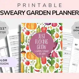 Walmart Clearance Notebook under $15 Garden Planning Fun Horticulture Garden Organizer Plant Log Notebook offer