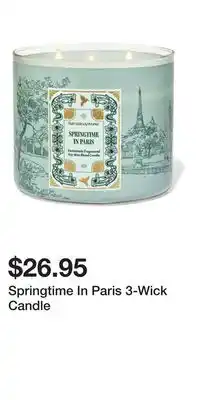 Bath & Body Works Springtime In Paris 3-Wick Candle offer