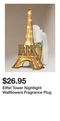 Bath & Body Works Eiffel Tower Nightlight Wallflowers Fragrance Plug offer