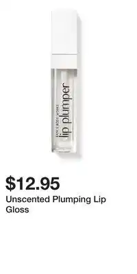 Bath & Body Works Unscented Plumping Lip Gloss offer