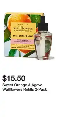 Bath & Body Works Sweet Orange & Agave Wallflowers Refills 2-Pack offer