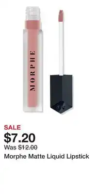 Ulta Beauty Morphe Matte Liquid Lipstick offer