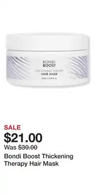 Ulta Beauty Bondi Boost Thickening Therapy Hair Mask offer