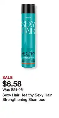 Ulta Beauty Sexy Hair Healthy Sexy Hair Strengthening Shampoo offer