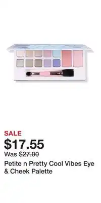 Ulta Beauty Petite n Pretty Cool Vibes Eye & Cheek Palette offer