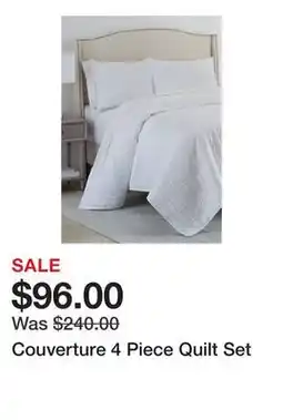 Belk Couverture 4 Piece Quilt Set offer