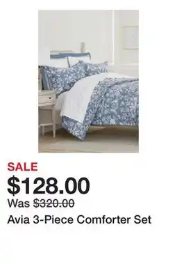 Belk Avia 3-Piece Comforter Set offer