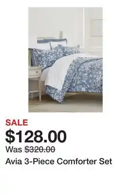 Belk Avia 3-Piece Comforter Set offer