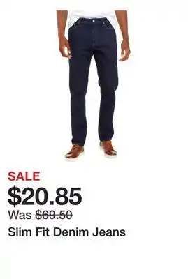 Belk Slim Fit Denim Jeans offer