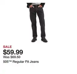 Belk 505 Regular Fit Jeans offer