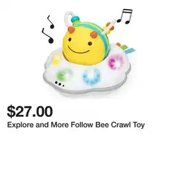 Belk Explore and More Follow Bee Crawl Toy offer