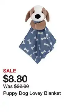 Belk Puppy Dog Lovey Blanket offer