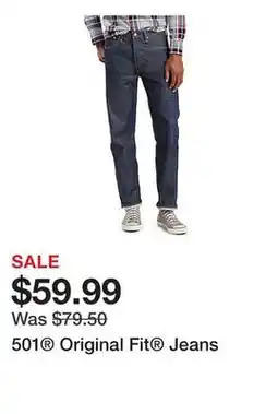 Belk 501 Original Fit Jeans offer