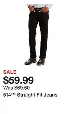 Belk 514 Straight Fit Jeans offer