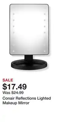 Ulta Beauty Conair Reflections Lighted Makeup Mirror offer