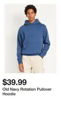 Old Navy Old Navy Rotation Pullover Hoodie offer