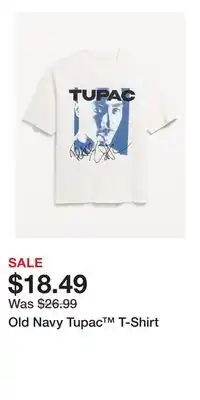 Old Navy Old Navy Tupac T-Shirt offer