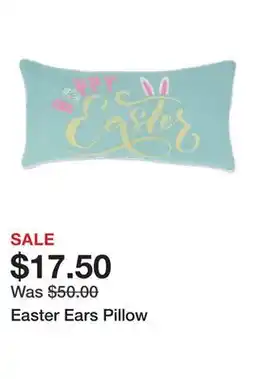 Belk Easter Ears Pillow offer