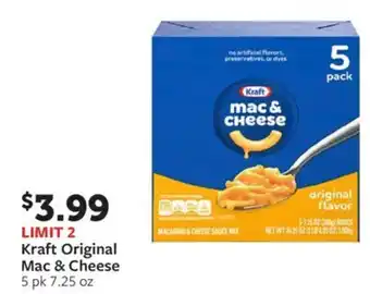 Fareway Kraft Original Mac & Cheese offer