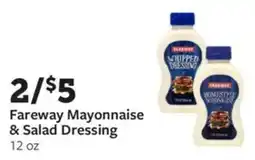 Fareway Fareway Mayonnaise & Salad Dressing offer