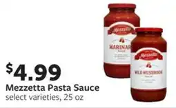 Fareway Mezzetta Pasta Sauce offer