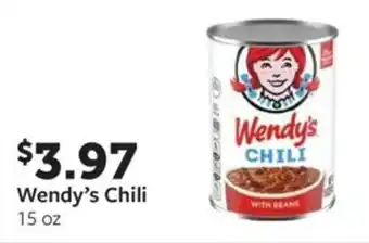 Fareway Wendy's Chili offer